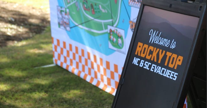 University of Tennessee athletics gave away 1,067 tickets to Hurricane Florence evacuees to attend Saturday's game at Neyland Stadium against UTEP on Sept. 15, 2018.