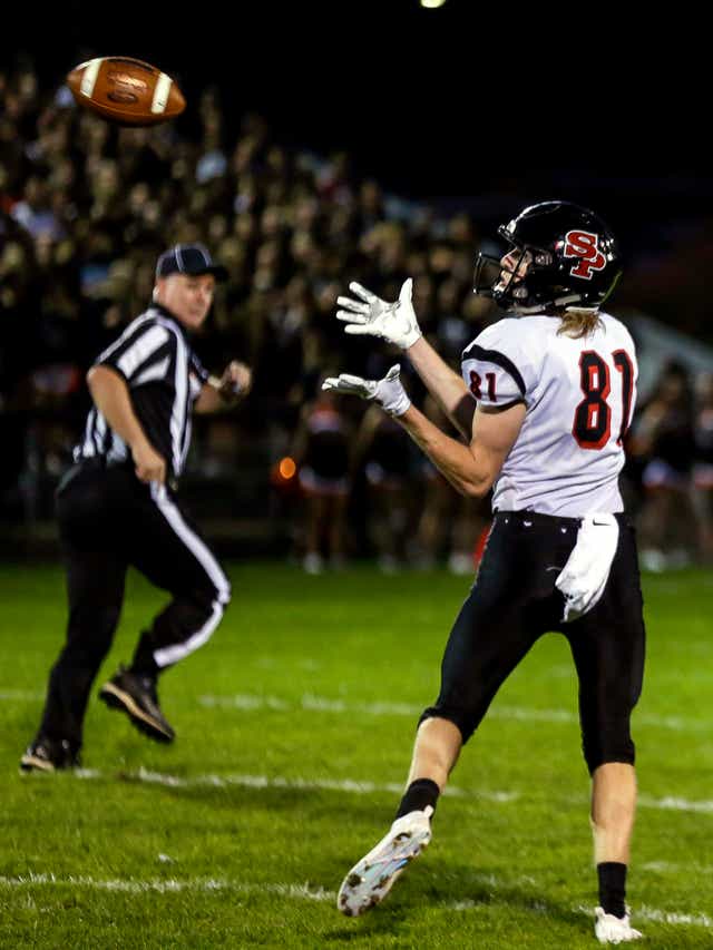 High School Football Marshfield Stops Spash Short Of The End Zone