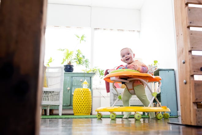A study published in the journal Pediatrics is calling for a ban in the U.S. on infant walkers.