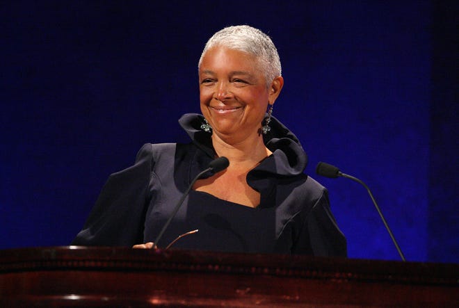 Camille Cosby at the 35th Anniversary of the Jackie Robinson Foundation hosted by Bill Cosby at the Waldorf Astoria hotel on March 3, 2008 in New York City.