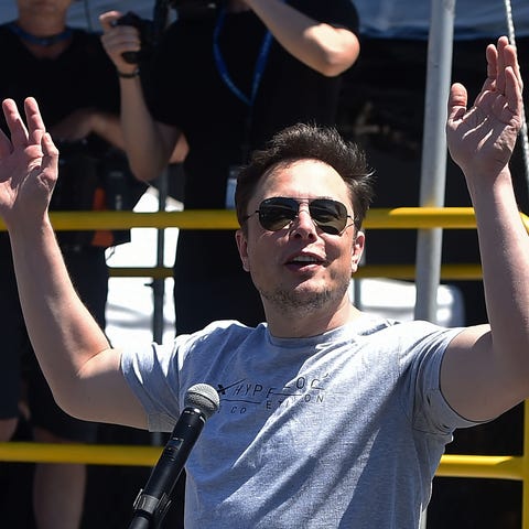 SpaceX, Tesla and The Boring Company founder Elon...