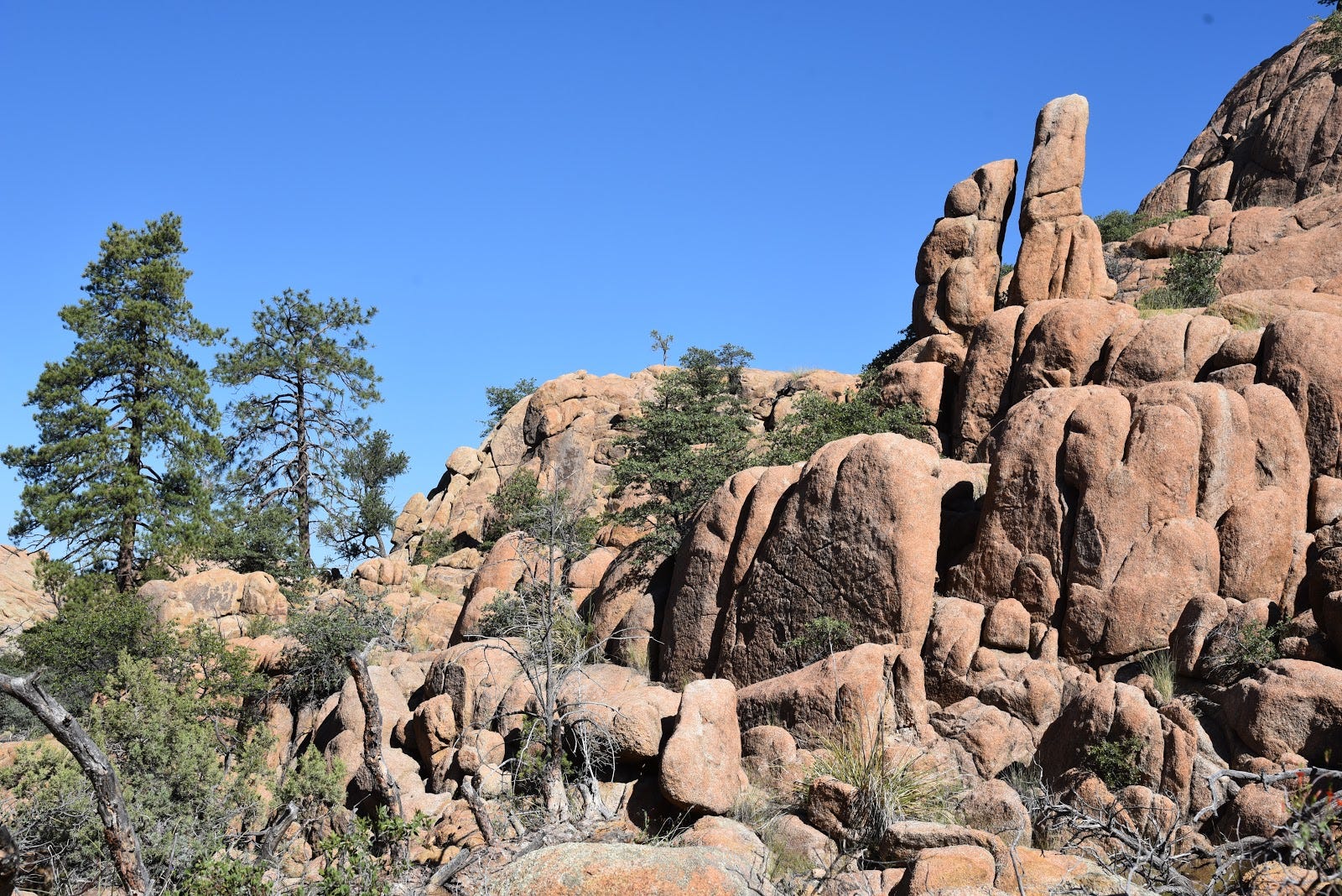 Prescott, AZ, hike Storm Trails show off Watson Lake, Granite Dells