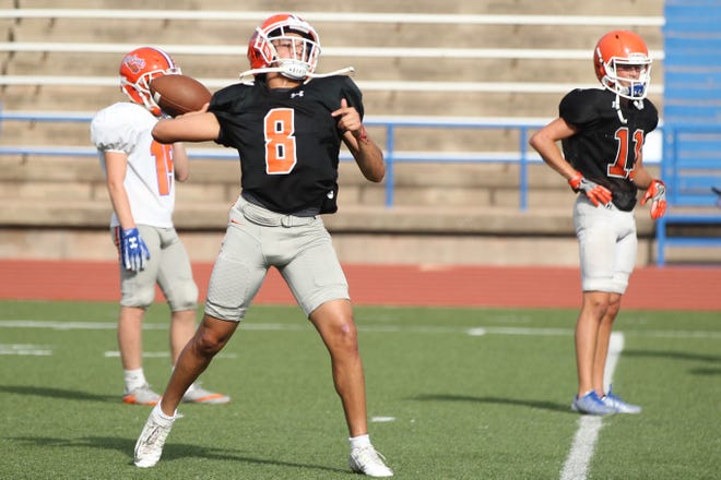 San Angelo Central High School sophomore Malachi Brown will make his second career start Friday at home against El Paso Pebble Hills.