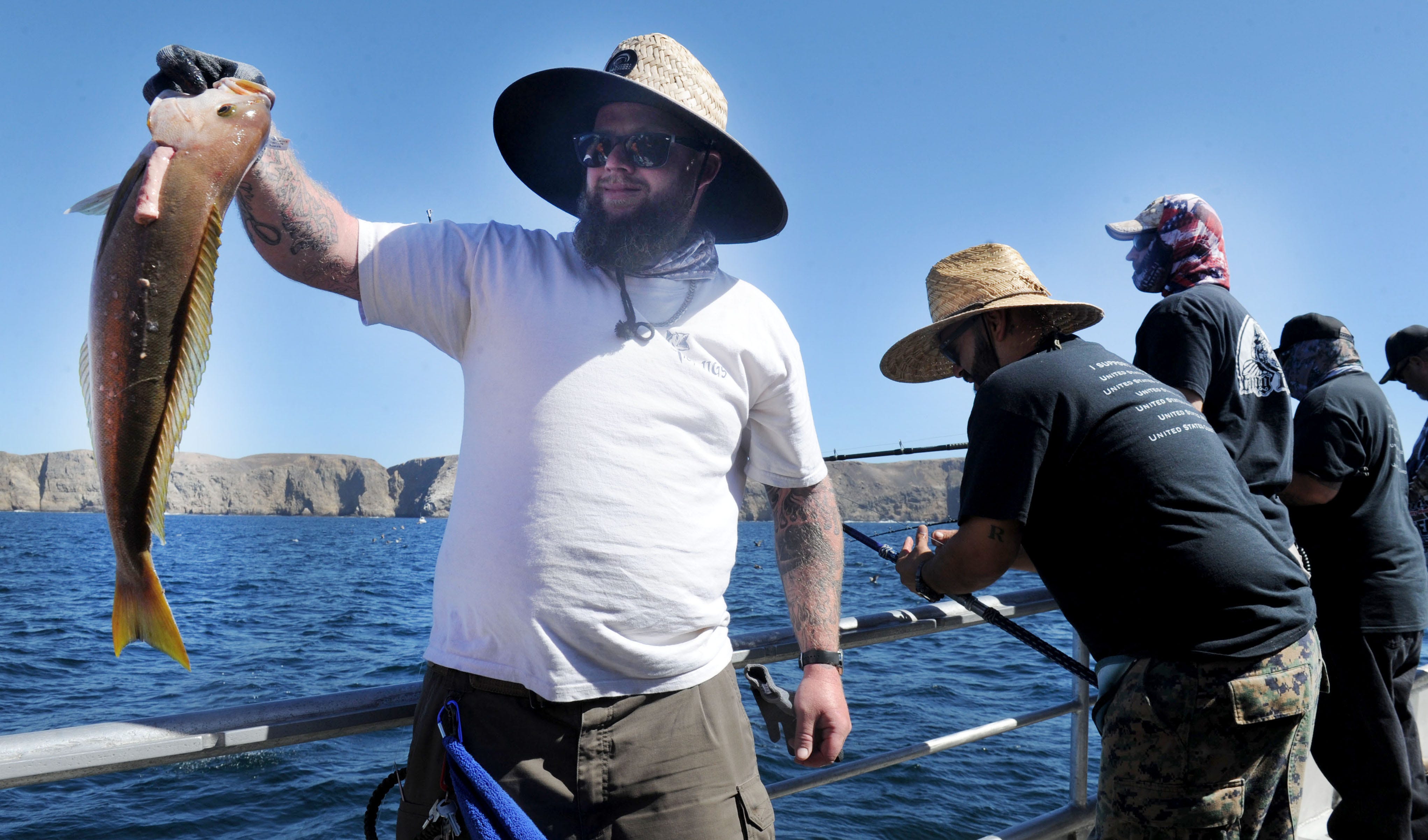 fishing veteran hat