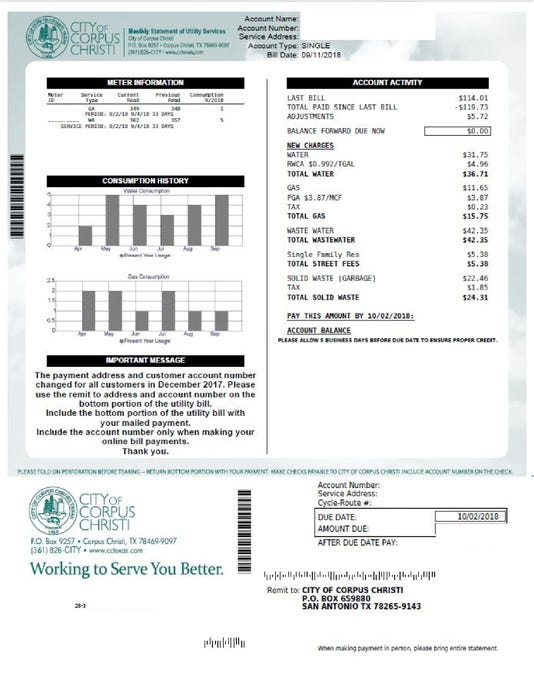 City Of Corpus Christi Utility Bill Pay & Customer Service