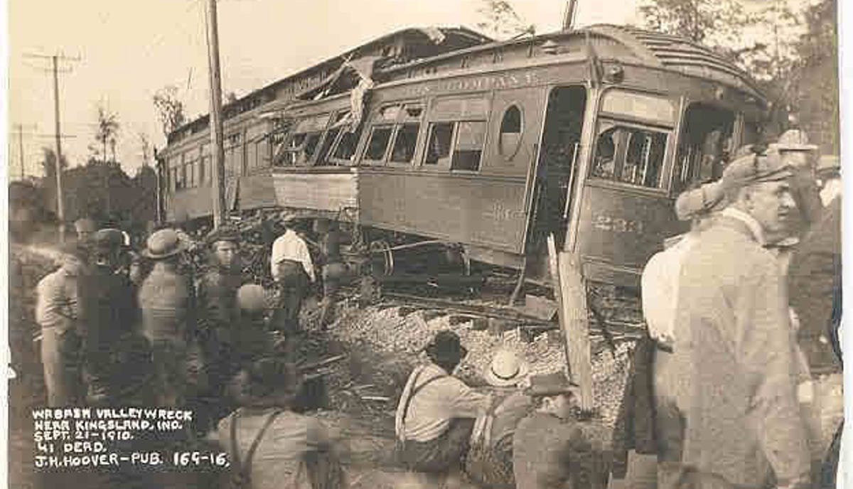 1910 Kingsland crash: 'shrieks and groans of the wounded and dying ...