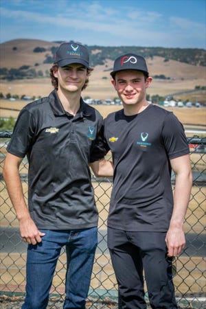 The faces of the newly formed Harding-Steinbrenner Racing, Colton Herta and Patricio O'Ward.