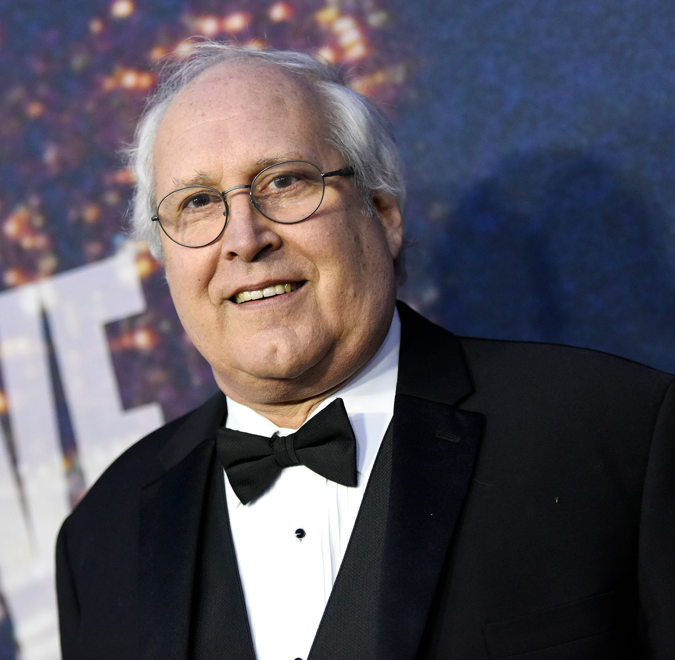 Chevy Chase attends the SNL 40th Anniversary Special at Rockefeller Plaza, in New York in Feb. 15, 2015.