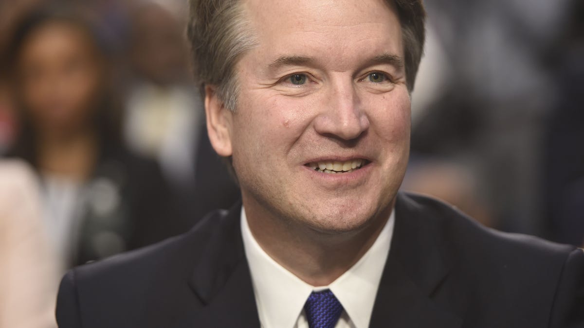 Supreme Court nominee Brett Kavanaugh arrives on the first day of his confirmation hearing in front of the Senate on Capitol Hill in Washington, on Sept. 4, 2018.