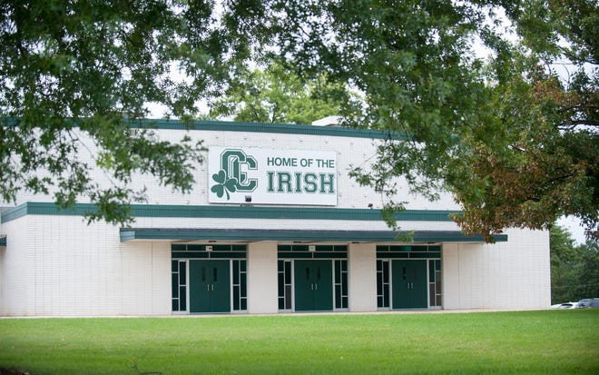 The exterior of Camden Catholic High School in Cherry Hill, photographed on Thursday, September 20, 2018.  