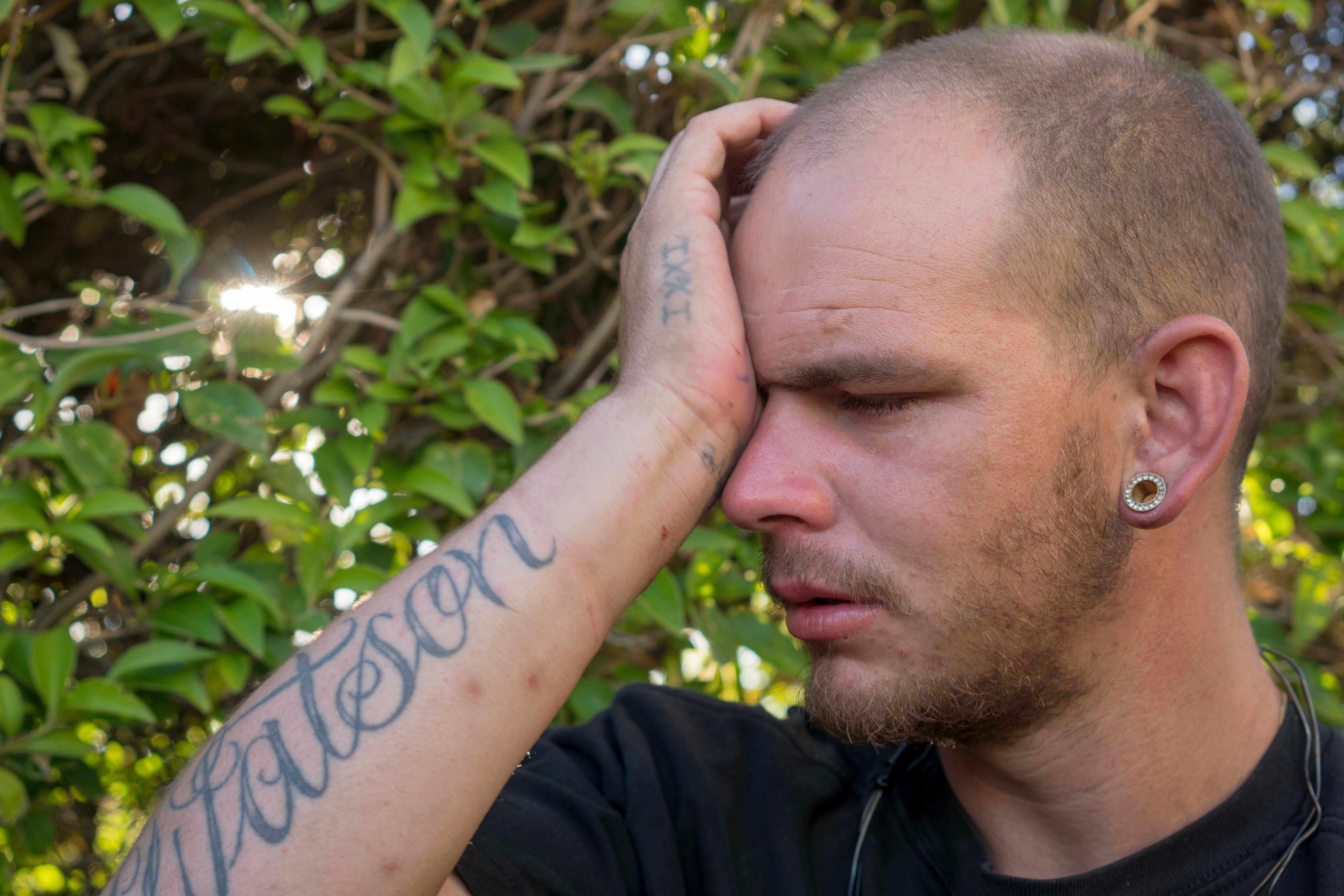 Michael Watson began using drugs days after his graduation from Mosaic and release from jail. He began living on the Phoenix streets, hustling drugs to make ends meet.