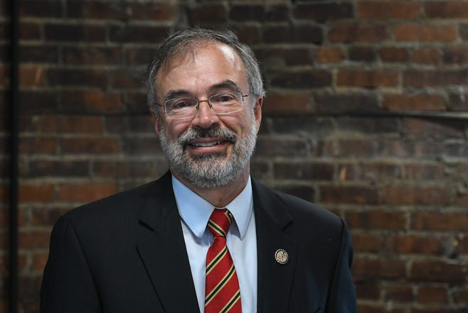 Andy Harris at the Daily Times offices in Salisbury on Wednesday, Sept 20, 2018.