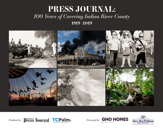 “The Press Journal: 100 Years of Covering Indian River County,” a new hardcover, coffee table-style book was released in time for the 2018 holiday season and the 2018-19 celebration of the city of Vero Beach centennial.
Buy it at https://www.pediment.com/products/press-journal-100-years-covering-indian-river-county