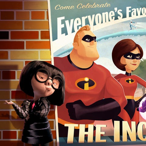 In this artist's rendering, Edna Mode showcases...