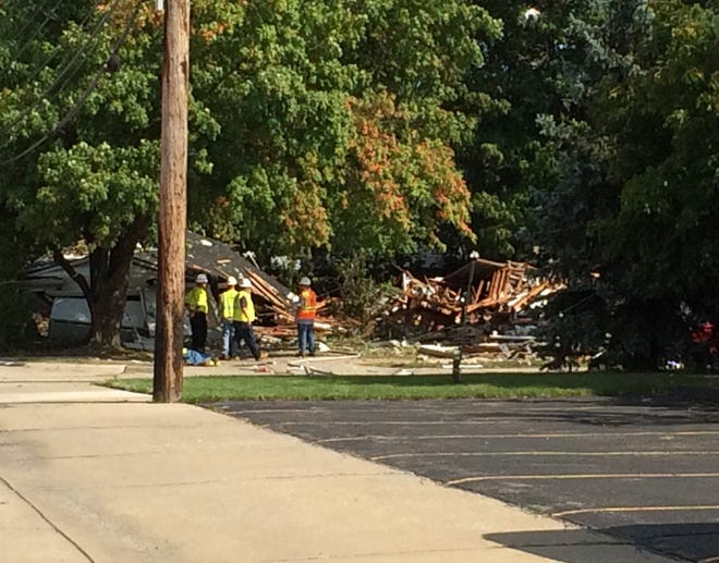 The house was located in the 20800 block of Lennon Street, near the I-94 Service Drive, just south of Vernier.