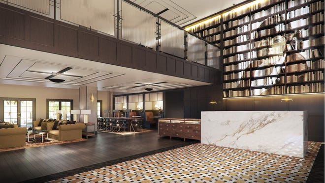 Renovations of the Union Club Hotel at the Purdue Memorial Union are expected to include a more expansive lobby.