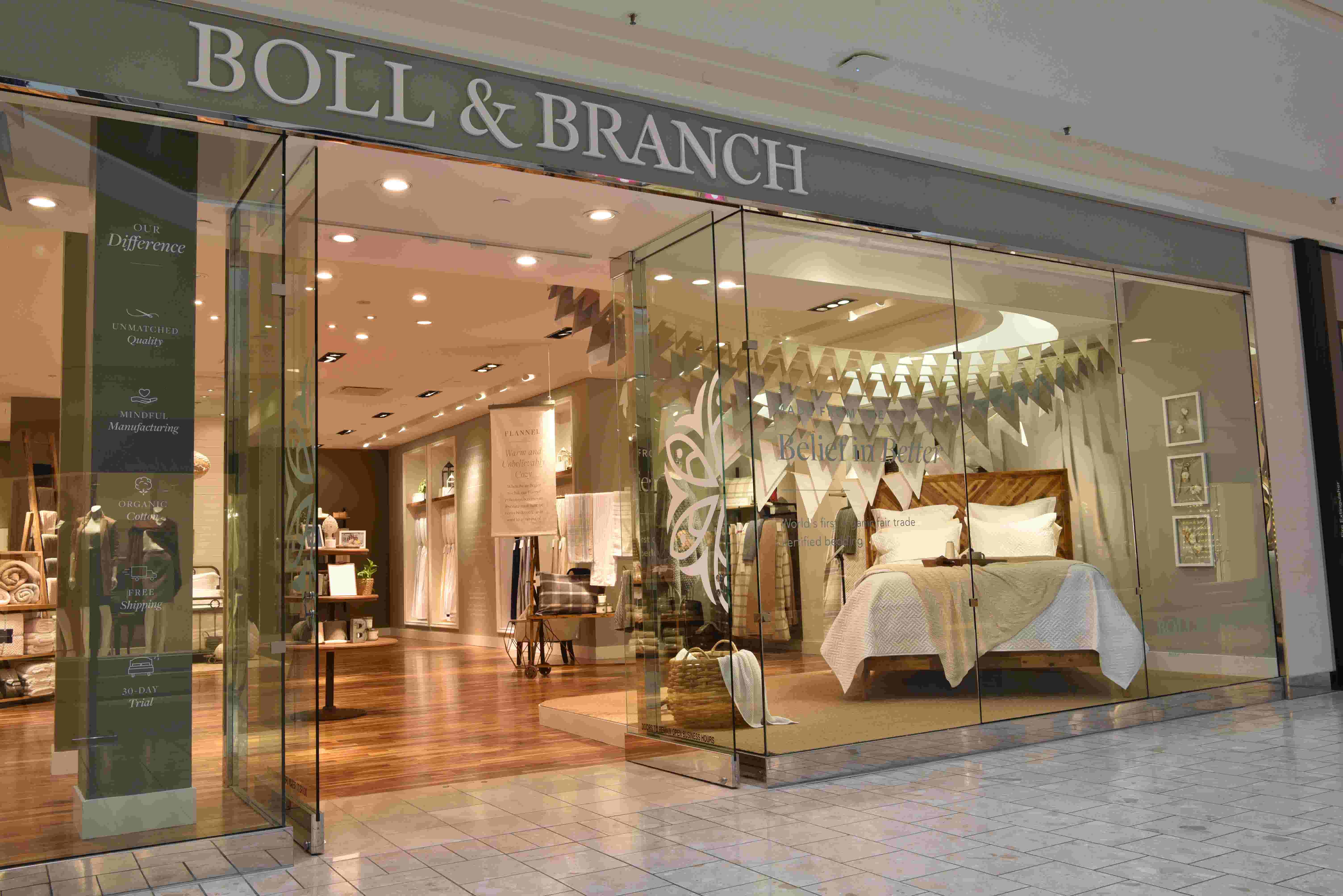 Boll & Branch opens a store at Short Hills Mall