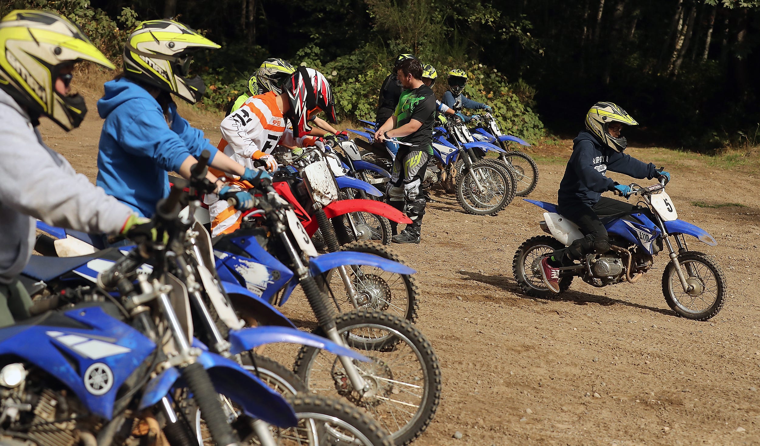 dirt bike track for kids