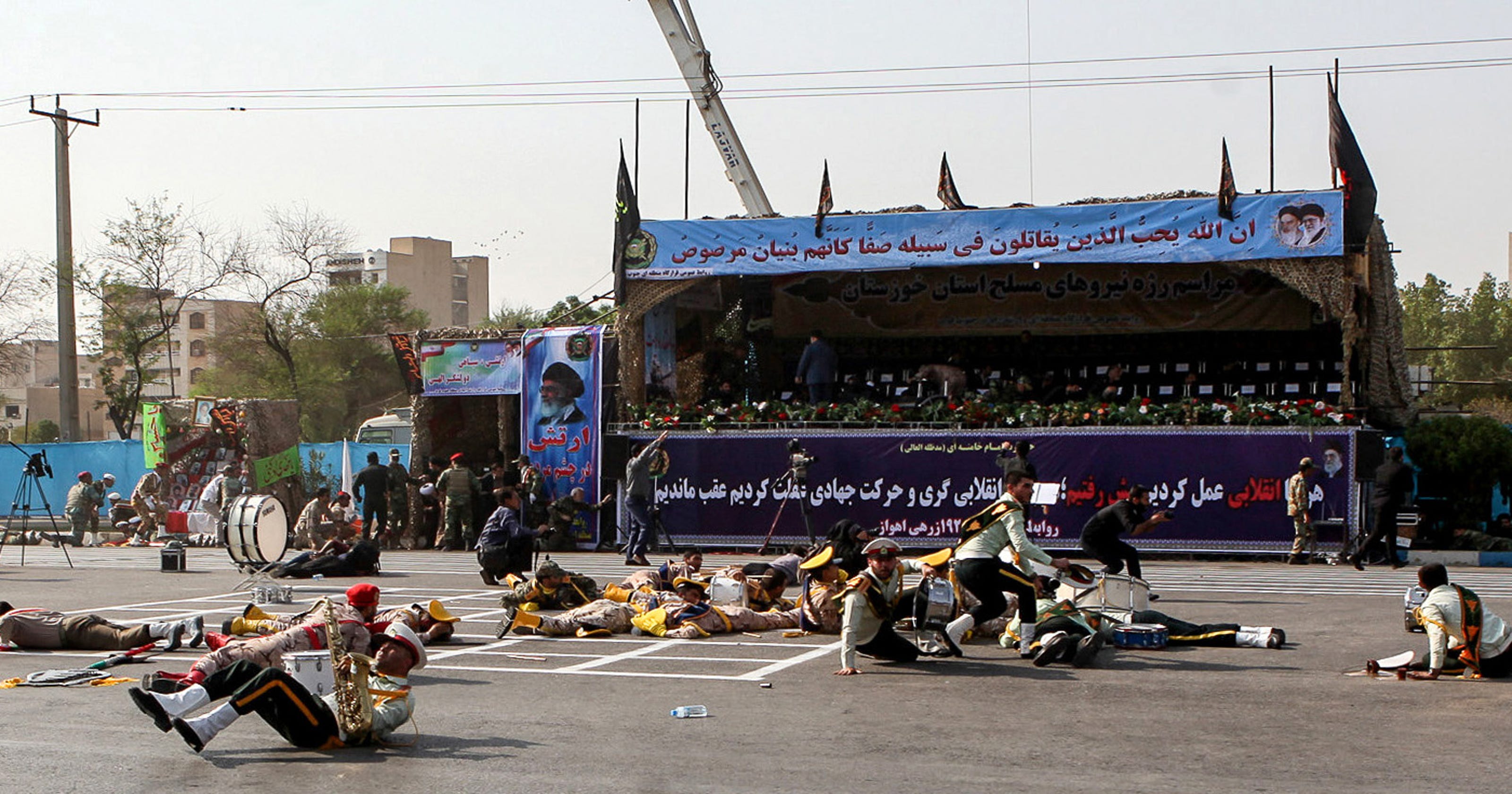 Iran Parade At Least 25 Dead As Gunmen Spray Crowd In Southwest City 