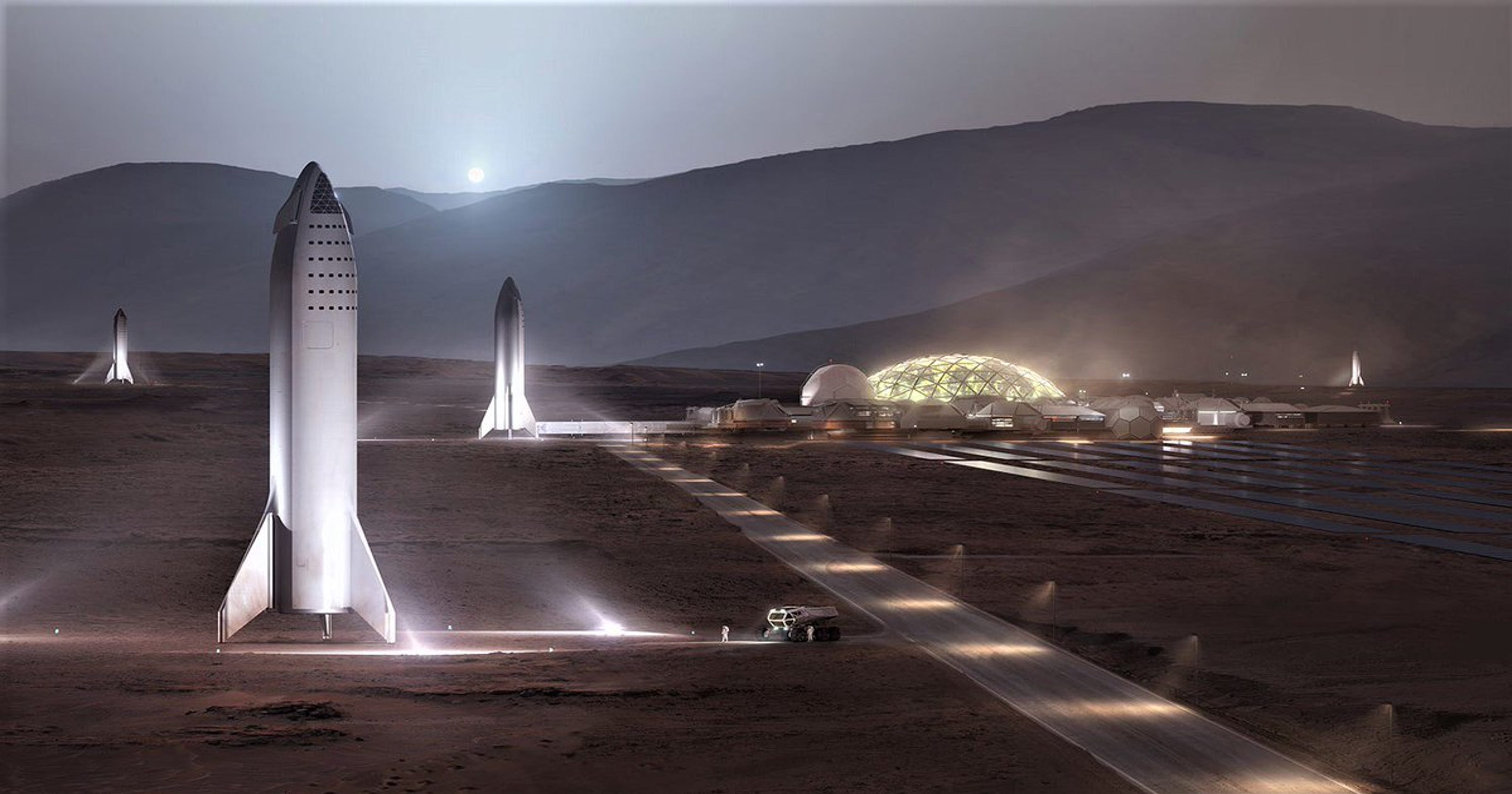 Elon Musk reveals details on SpaceX's BFR, moon missions, Mars base and