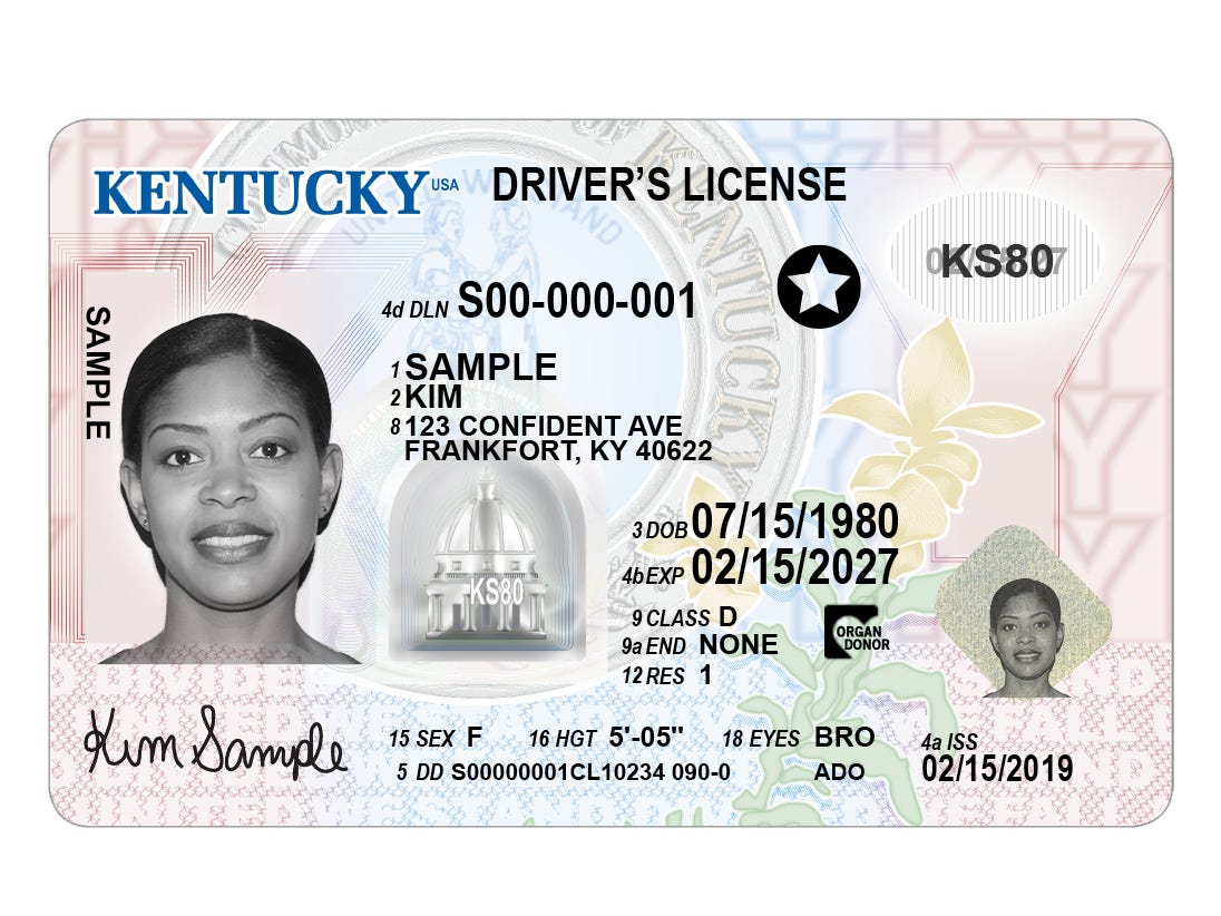 New Kentucky Driver's License: When To Apply For Real Id