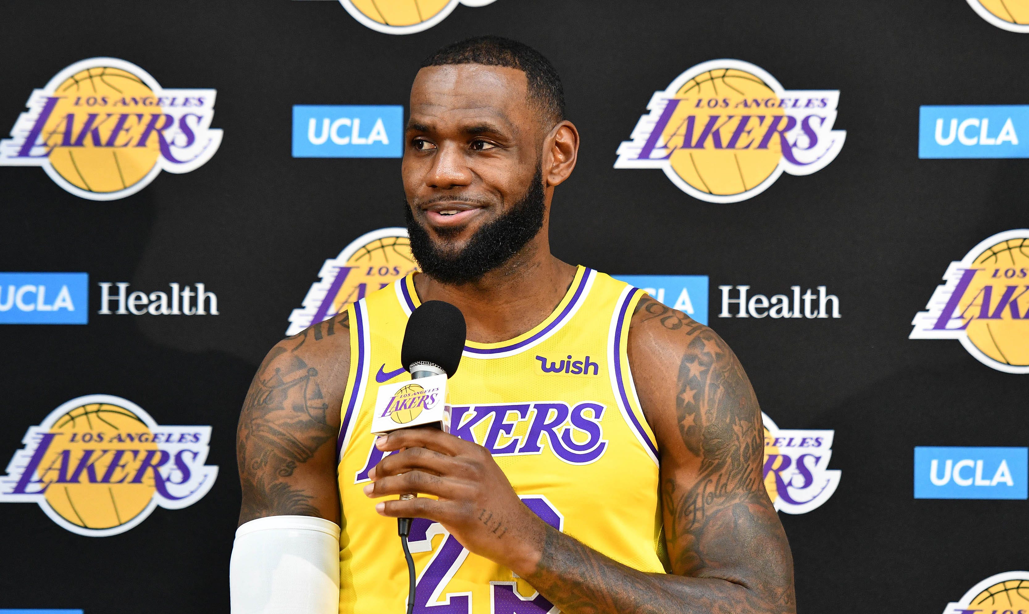 lebron james 2018 lakers