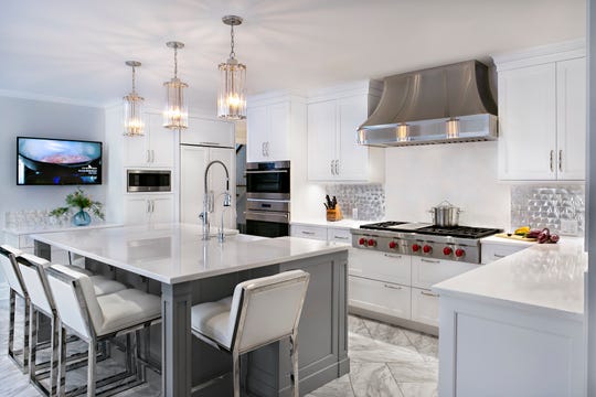 6 Bergen homes showcase the always popular white kitchen trend