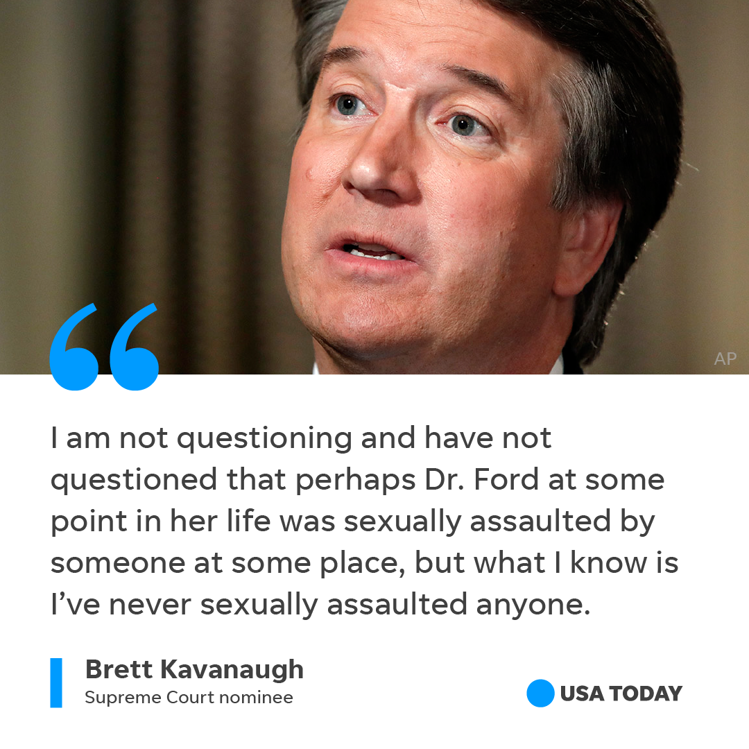 Kavanaugh spoke with Fox News on Monday night