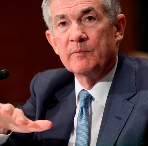 Federal Reserve Board Chairman Jerome Powell testi