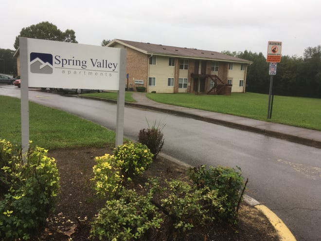 The Spring Valley Apartments complex, off Bradyville Pike in Murfreesboro, is slated for $14 million in improvements.
