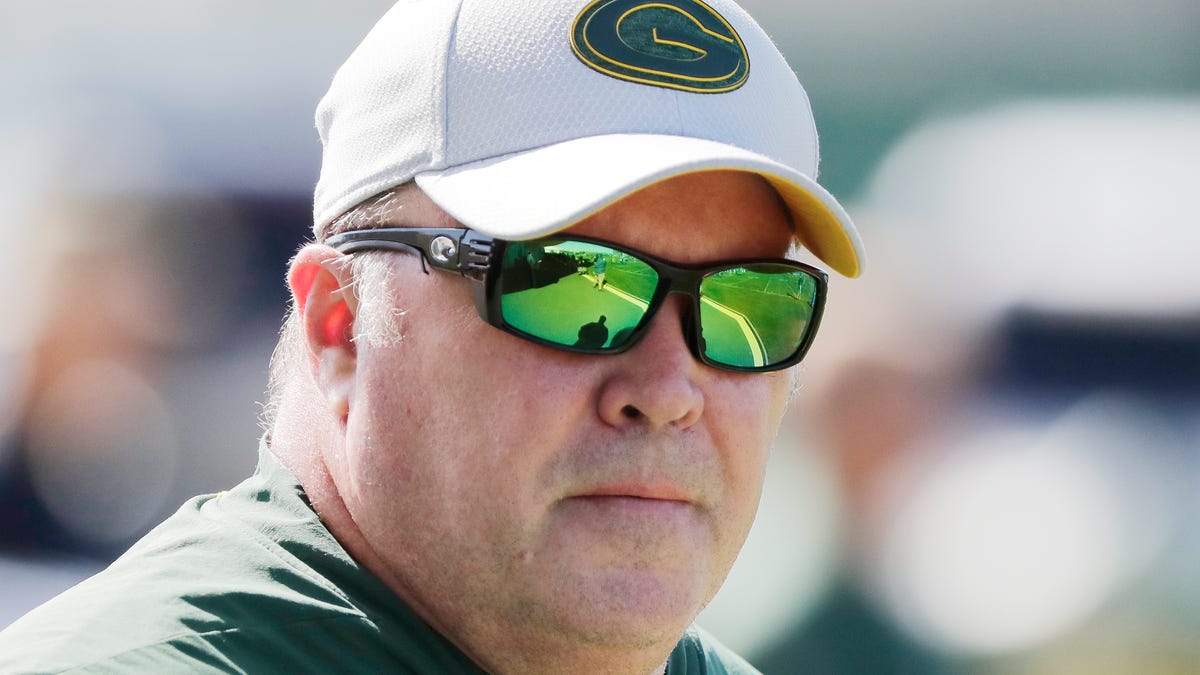 Green Bay Packers head coach Mike McCarthy