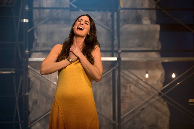 Sara Bareilles as Mary Magdalene in "Jesus Christ Superstar Live in Concert," broadcast on NBC on April 1, 2018.
