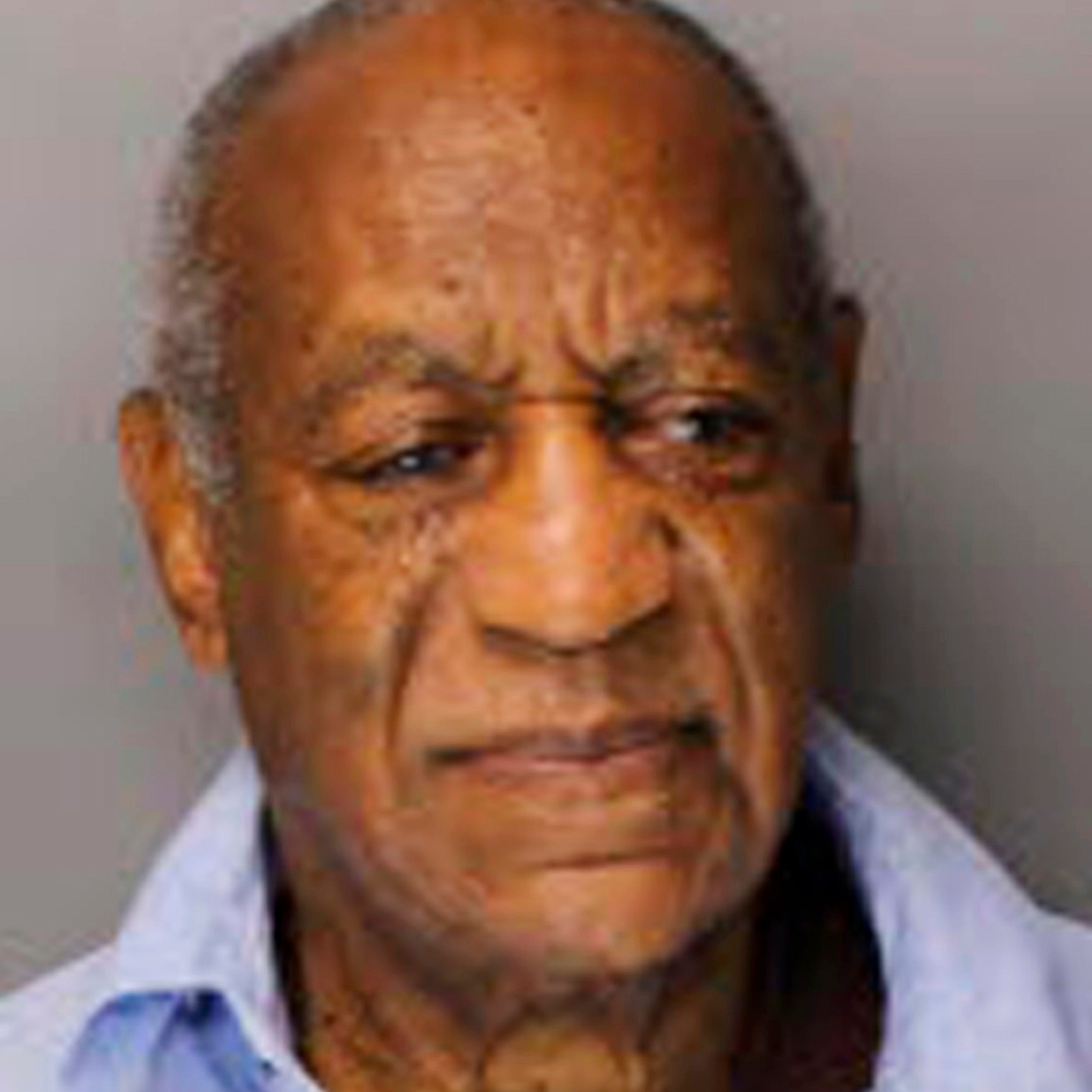 Bill Cosby is seen in his first prisoner photo Tuesday evening after he was sentenced to serve three to 10 years at SCI Phoenix, a new Pennsylvania state prison outside of Philadelphia.