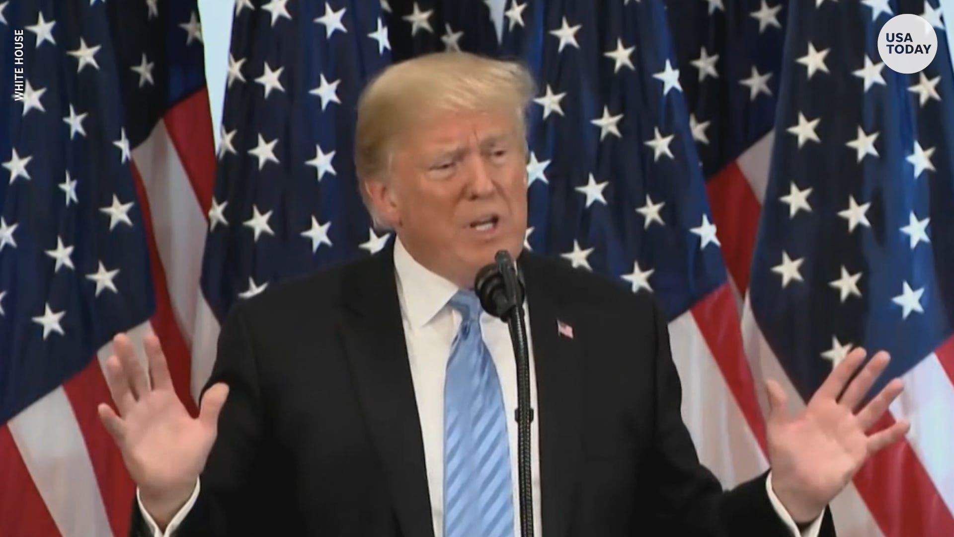 President Donald Trump I Ve Had A Lot Of False Charges Made