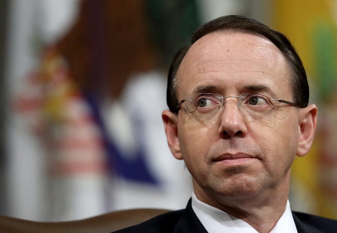 Attorney General Rod Rosenstein