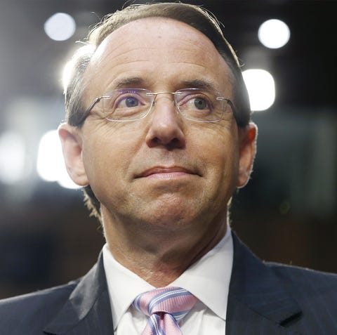 Deputy US Attorney General Rod Rosenstein