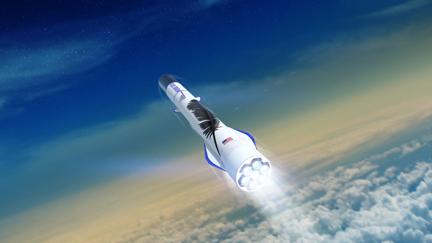 Blue Origin's New Glenn rocket wins fifth satellite launch contract Blue Origin's New Glenn rocket wins fifth satellite launch contract