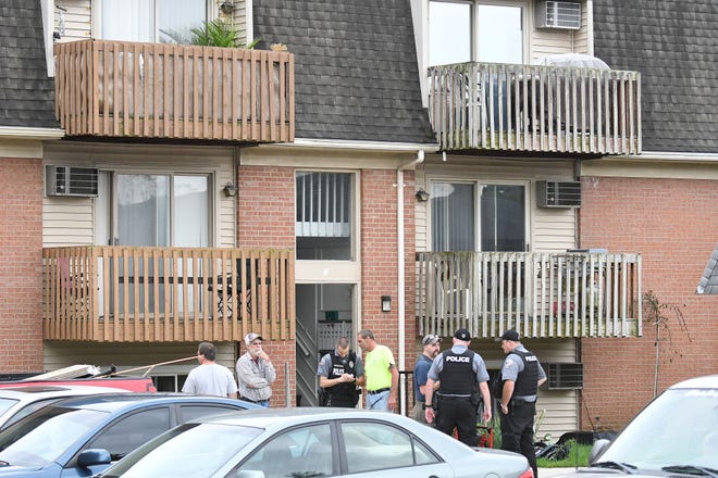 Residents at Lakewood Apartments in Lexington were evacuated after a heavy chemical smell. Two people were found dead inside the apartment building.