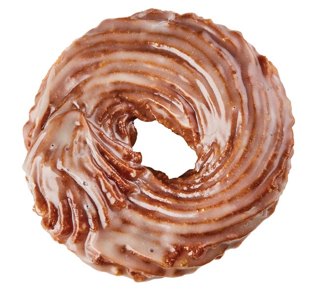 Behold Wegmans' fresh-from-the-fryer Krinkle doughnut.