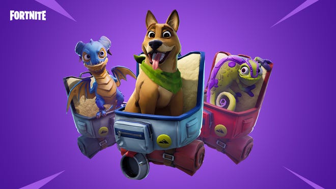 The new pets appearing in the sixth season of Fortnite.