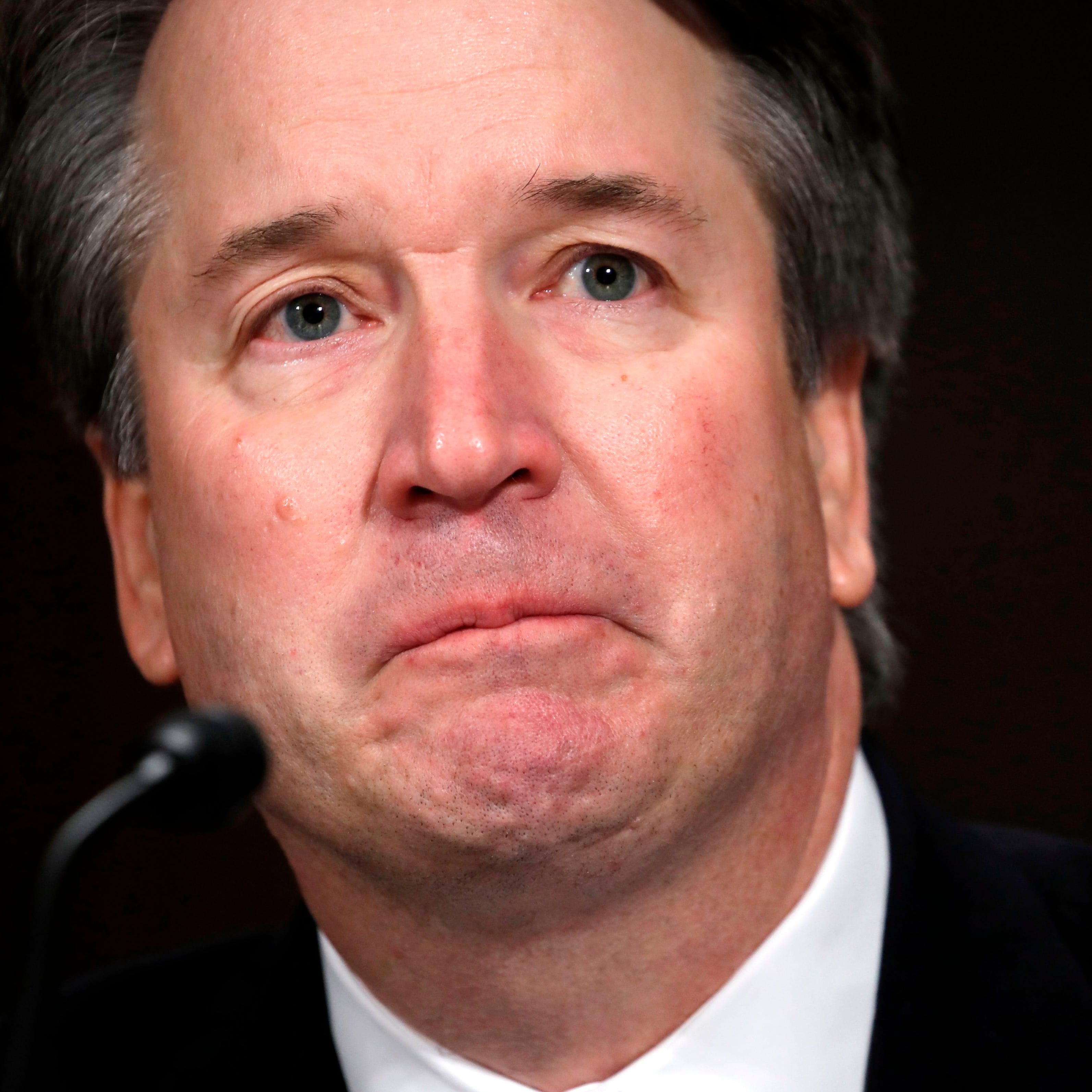 Supreme Court nominee Brett Kavanaugh testifies before a Senate Judiciary Committee confirmation hearing on Capitol Hill on Sept. 27.