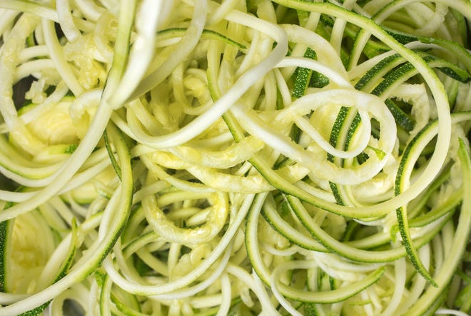 Using a spiralizer to turn zucchini into noodles is going to vastly improve my diet, right?