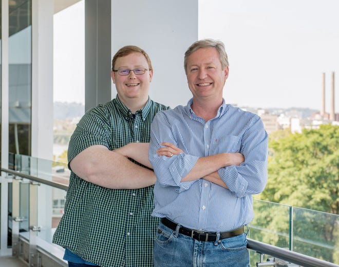 Bryan Salesky, left, and Pete Rander are CEO and president, respectively, of tech firm Argo AI.