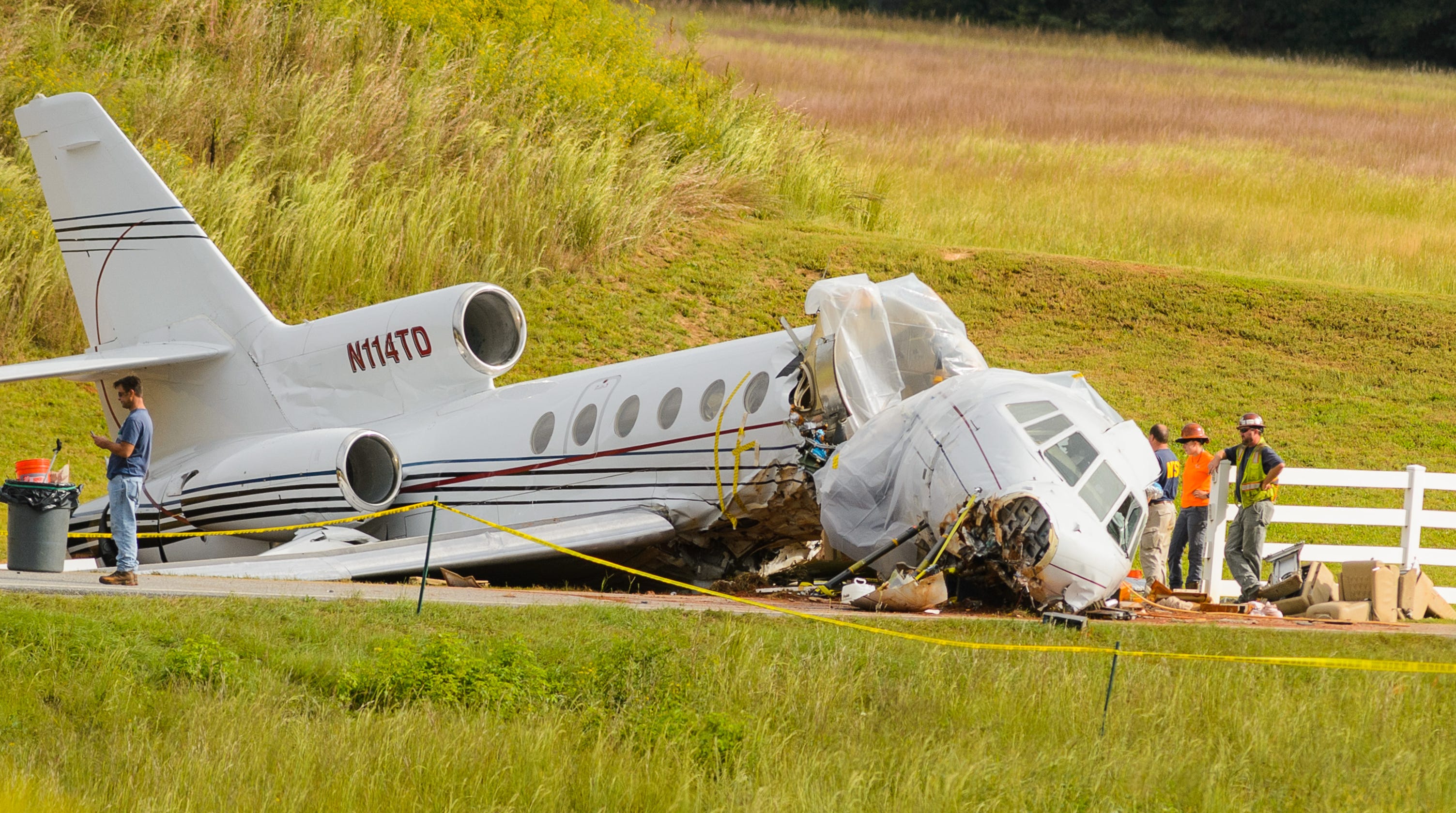 Greenville plane crash Florida CEO, spouse identified as survivors