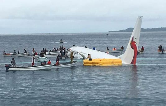Micronesia Plane Crash Air Niugini