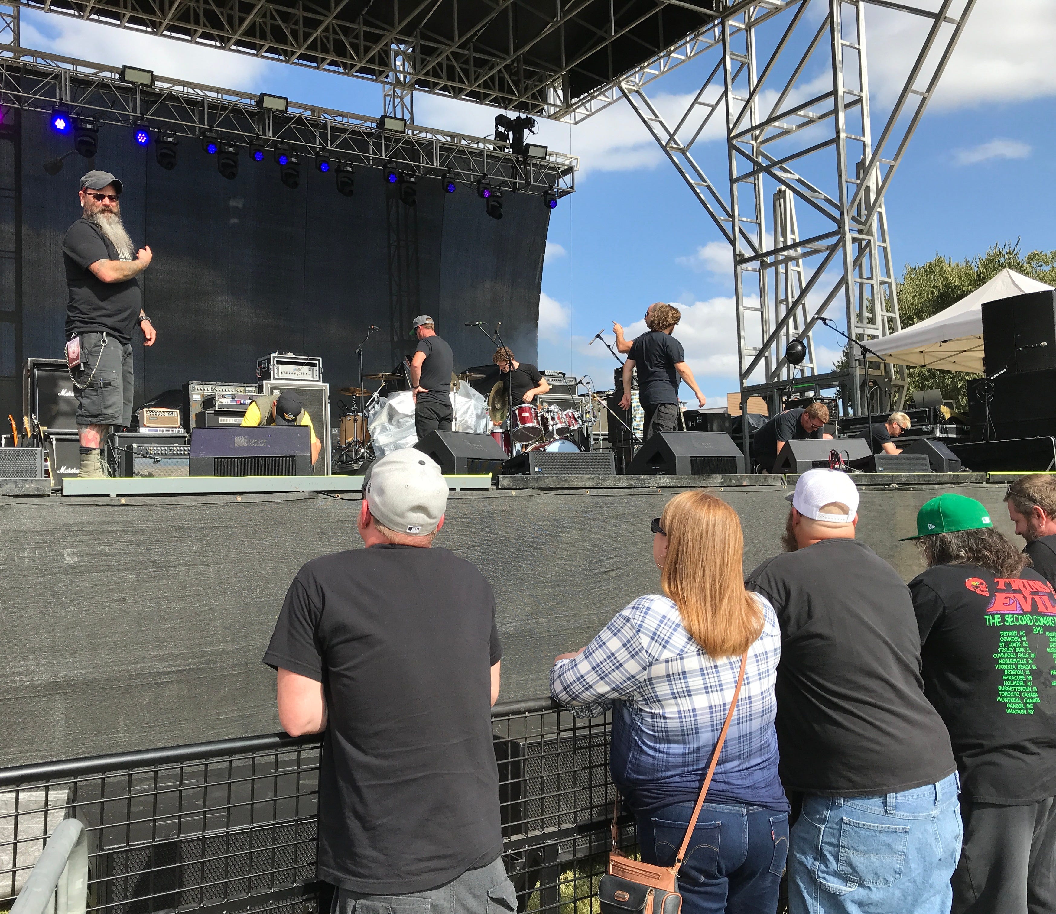 Redd Sun Festival gets underway outside Redding Civic Auditorium