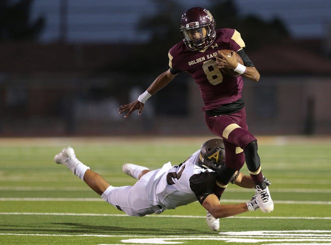 Andress defended its home turf Friday night against Austin, 30-12.