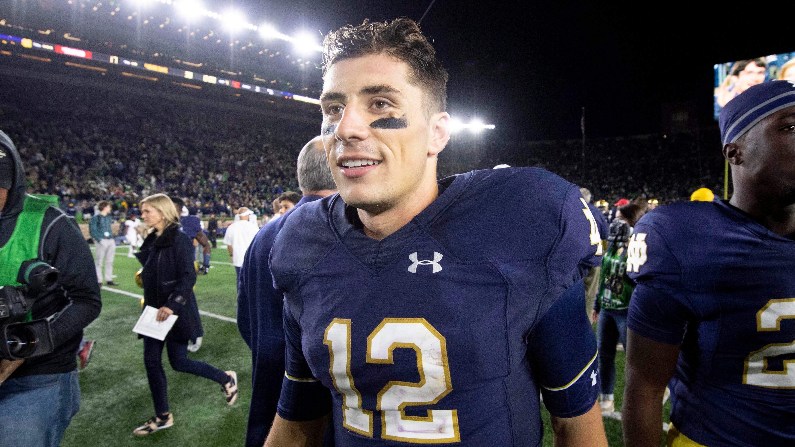 Notre Dame With Ian Book Irish Look Like College Playoff Contender
