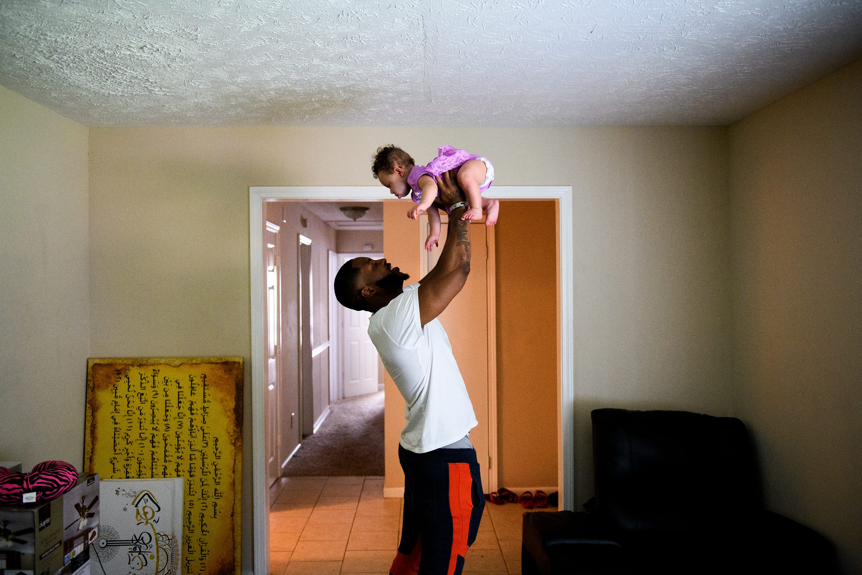 Johnnie Grant plays with daughter Alayna in 2018. He is putting his life back together after a lot of personal challenges recently, including seizure of thousands of dollars by police. “I wasn’t going to allow them to take my money,” Grant said. “I was going to fight for what was right.”