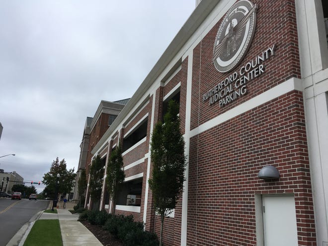 The new Rutherford County Judicial Center parking garage on Maple Street in downtown Murfreesboro has faced problems with defecation, graffiti and other vandalism, officials say.